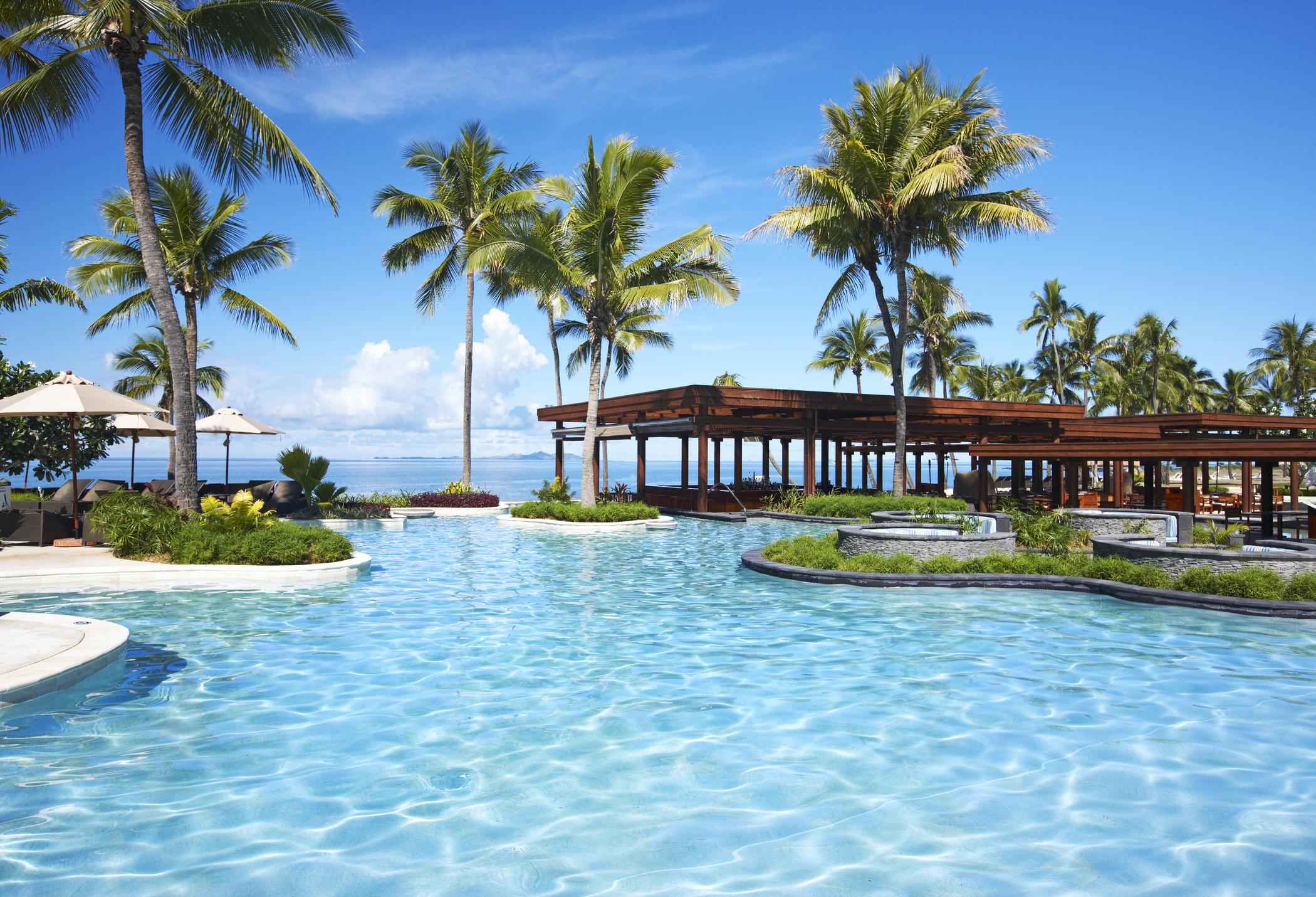 Resort Sheraton Fiji situado en la isla Denarau
